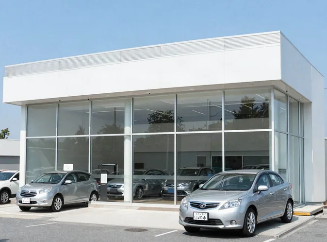 自動車販売店のショールーム